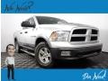 Bright Silver Metallic 2010 Dodge Ram 1500 TRX4 Quad Cab 4x4