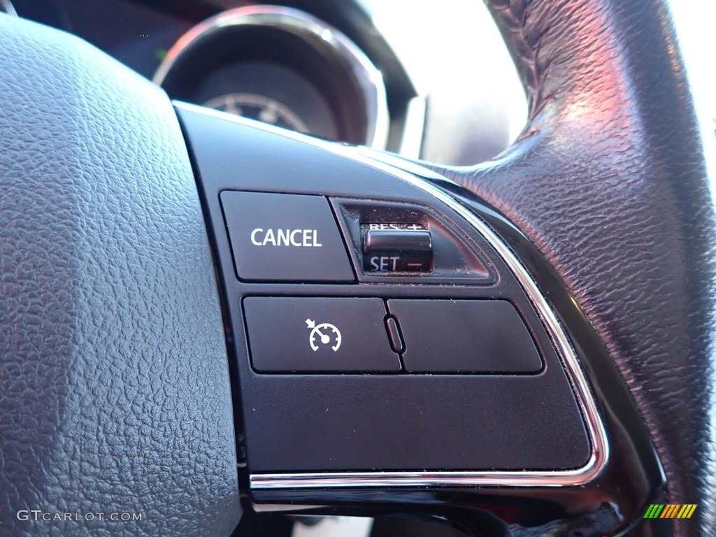 2017 Mitsubishi Outlander Sport ES Black Steering Wheel Photo #139279371