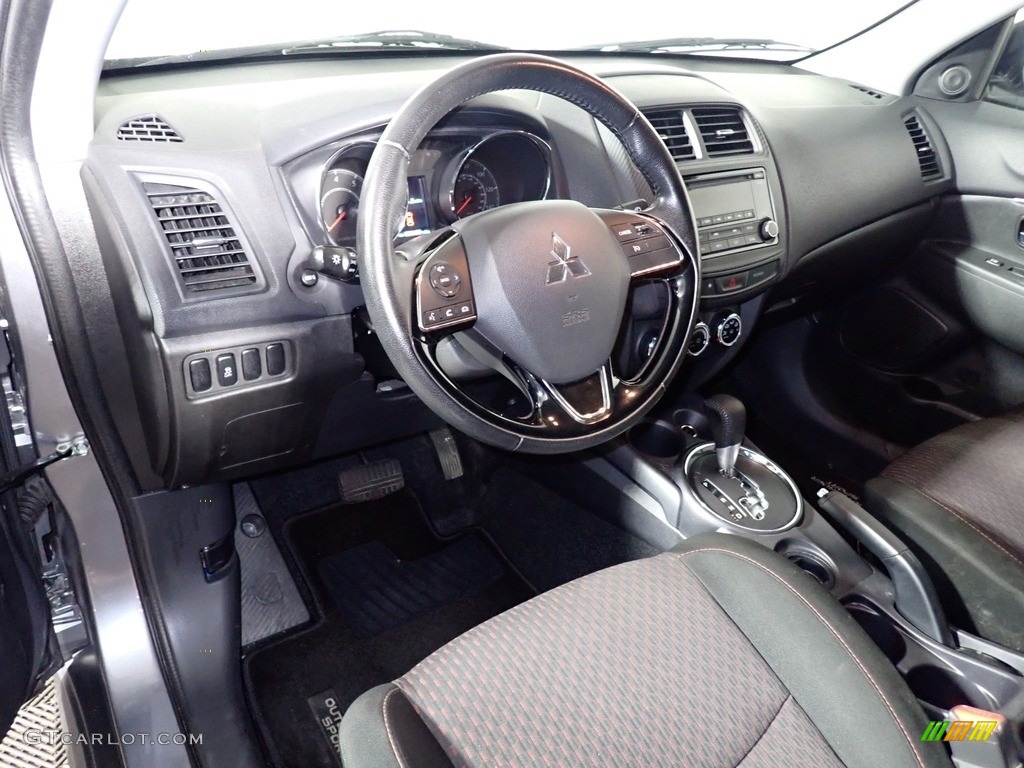 Black Interior 2017 Mitsubishi Outlander Sport ES Photo #139279487