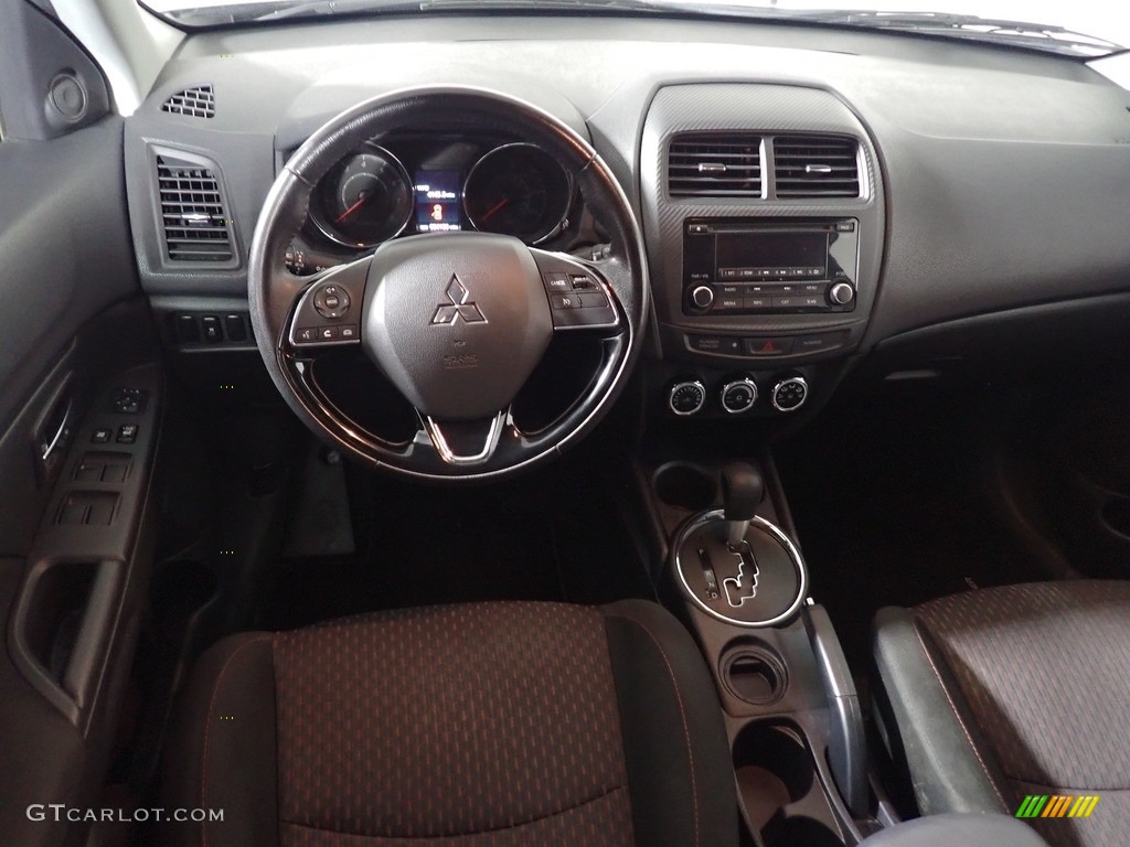 2017 Mitsubishi Outlander Sport ES Black Dashboard Photo #139279565