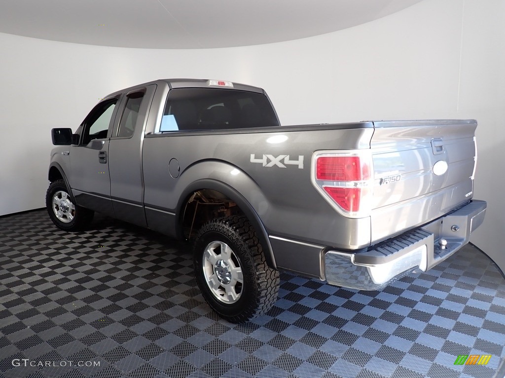 2011 F150 XLT SuperCab 4x4 - Sterling Grey Metallic / Steel Gray photo #10