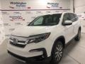 2021 Platinum White Pearl Honda Pilot EX-L AWD  photo #1