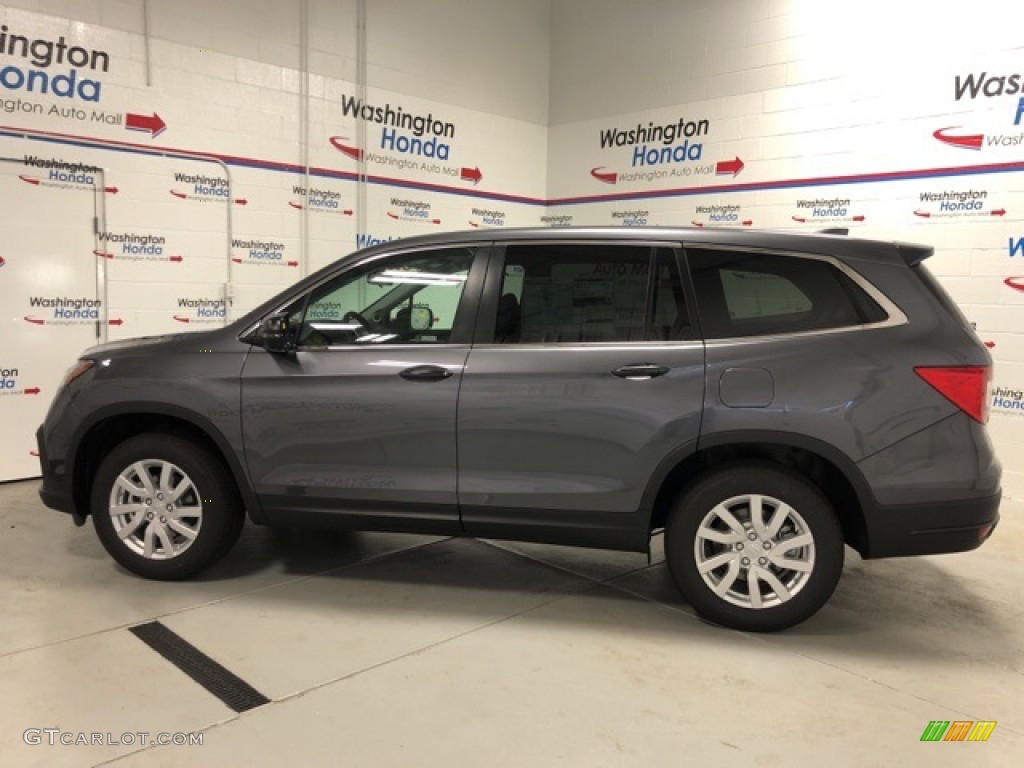 2021 Pilot LX AWD - Modern Steel Metallic / Gray photo #2