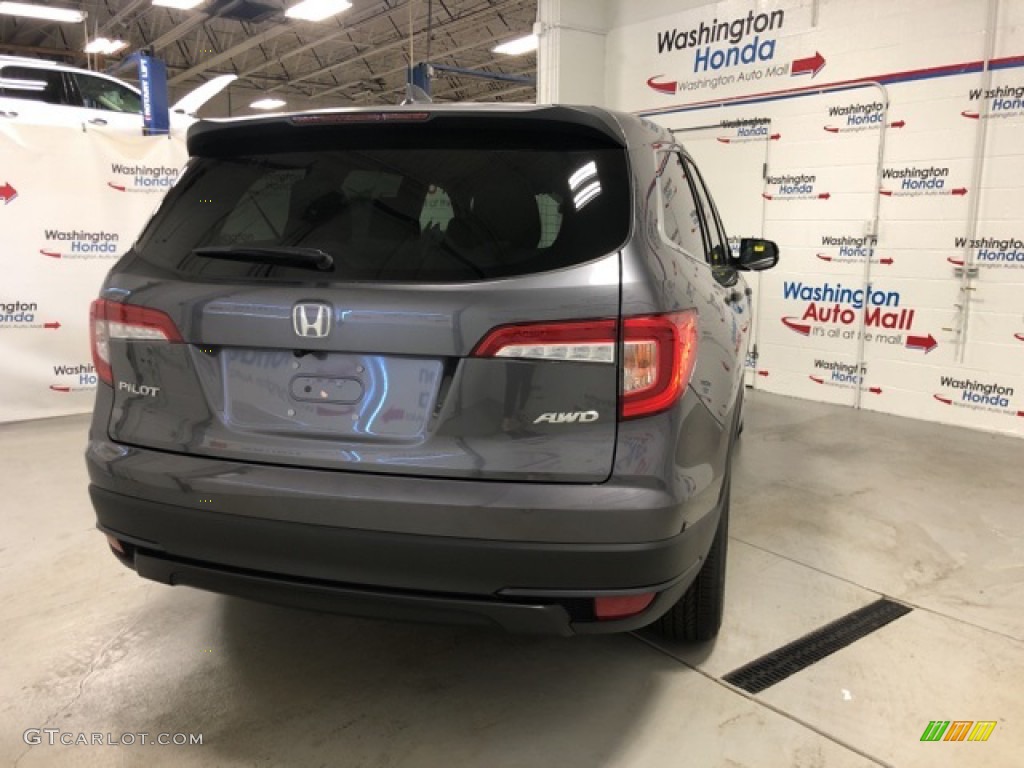 2021 Pilot LX AWD - Modern Steel Metallic / Gray photo #3