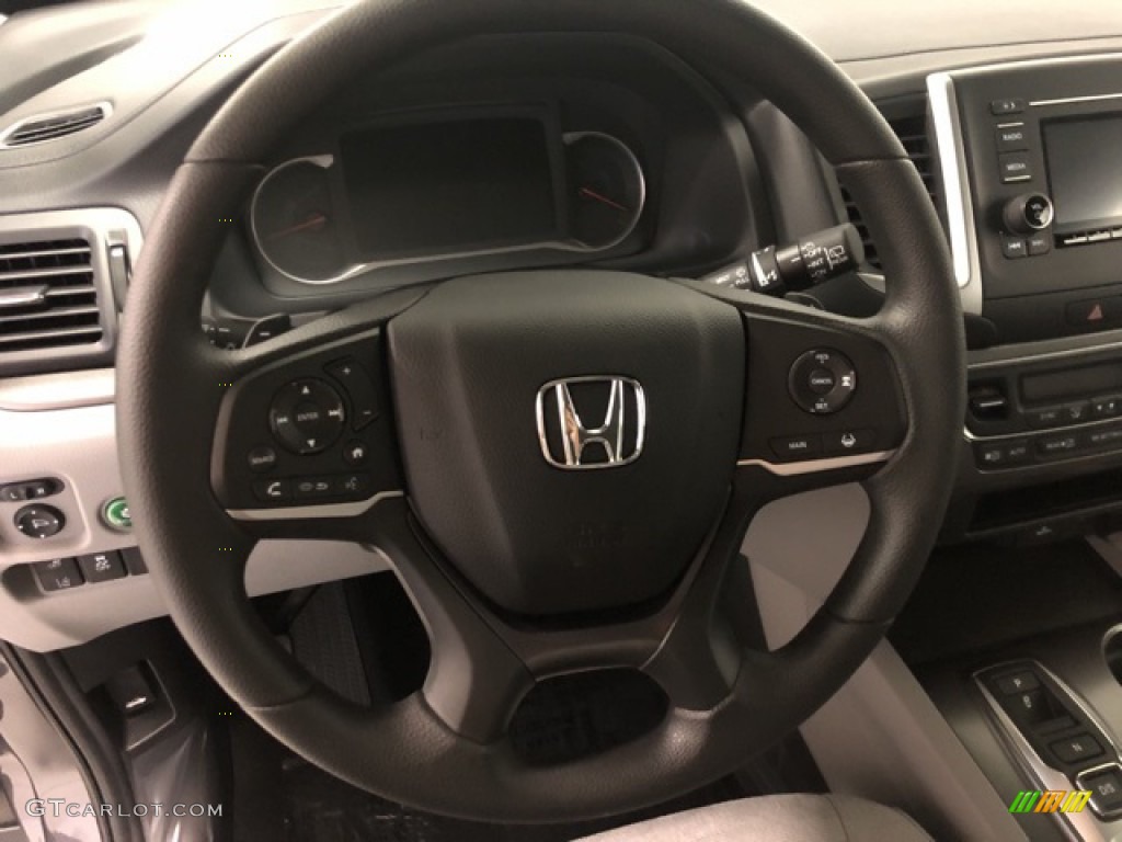 2021 Pilot LX AWD - Modern Steel Metallic / Gray photo #7