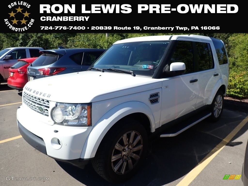 2013 LR4 HSE - Fuji White / Ebony photo #1
