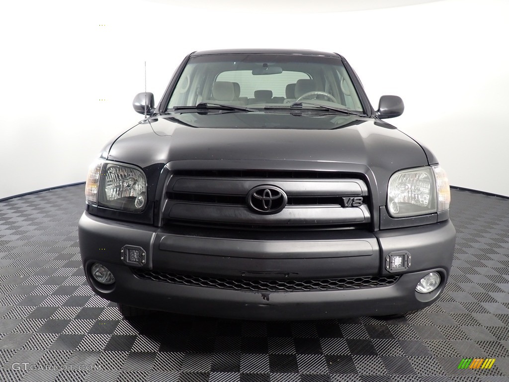 2006 Tundra SR5 Double Cab - Black / Taupe photo #5