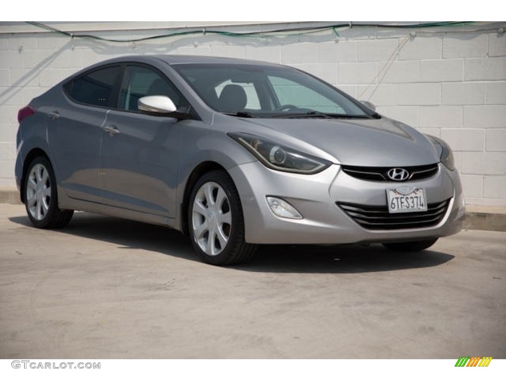 2012 Elantra Limited - Titanium Gray Metallic / Gray photo #1