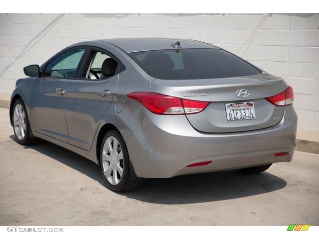2012 Elantra Limited - Titanium Gray Metallic / Gray photo #2