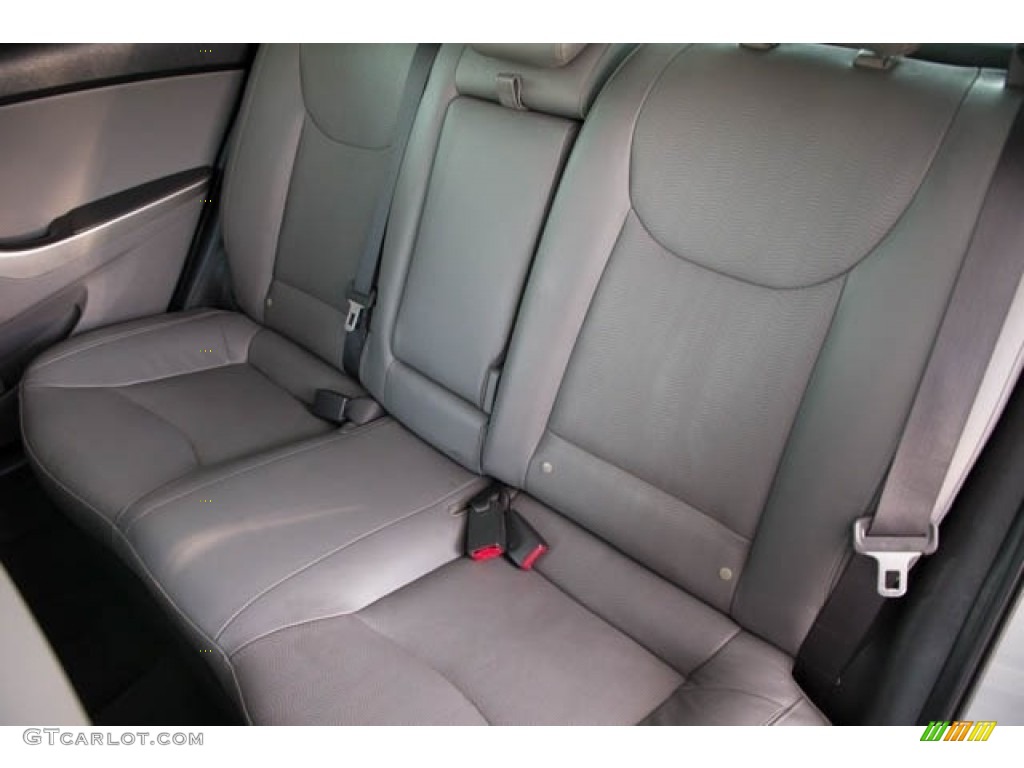2012 Elantra Limited - Titanium Gray Metallic / Gray photo #18