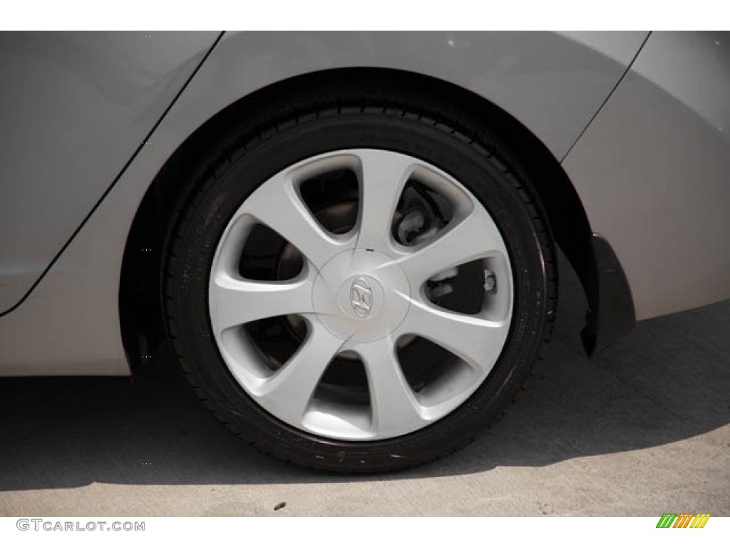 2012 Elantra Limited - Titanium Gray Metallic / Gray photo #36