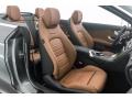 Saddle Brown/Black 2018 Mercedes-Benz C 300 Cabriolet Interior Color