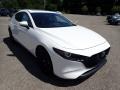 2020 Snowflake White Pearl Mica Mazda MAZDA3 Premium Hatchback AWD  photo #3