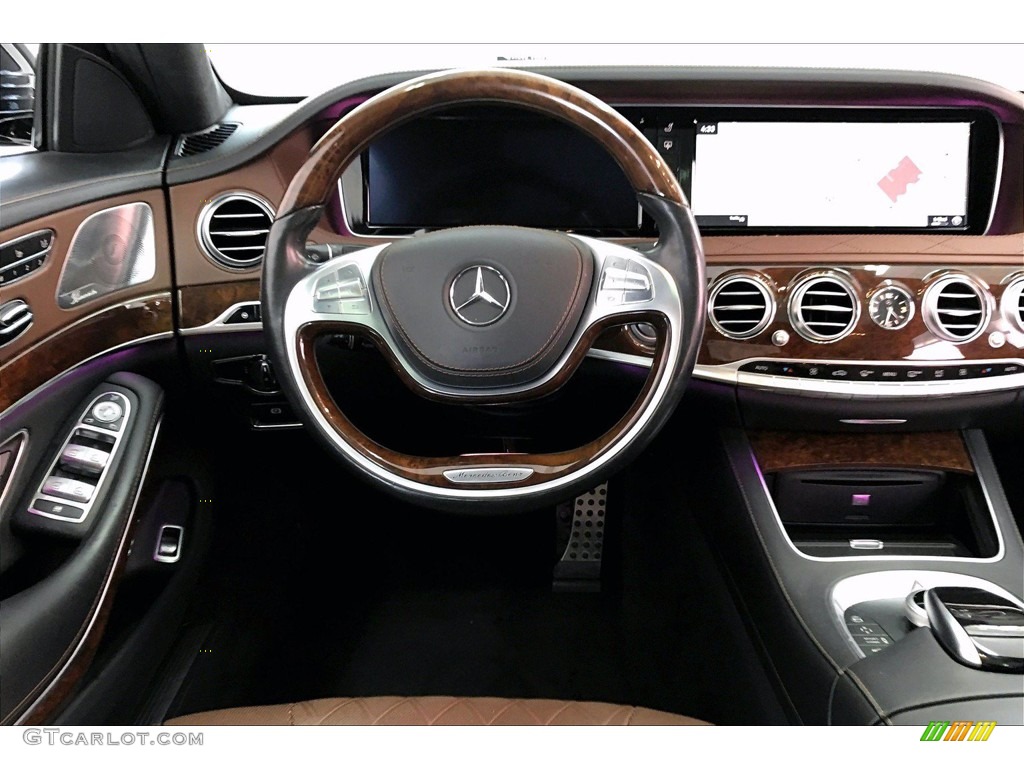 2015 S 550 Sedan - Magnetite Black Metallic / Nut Brown/Black photo #4