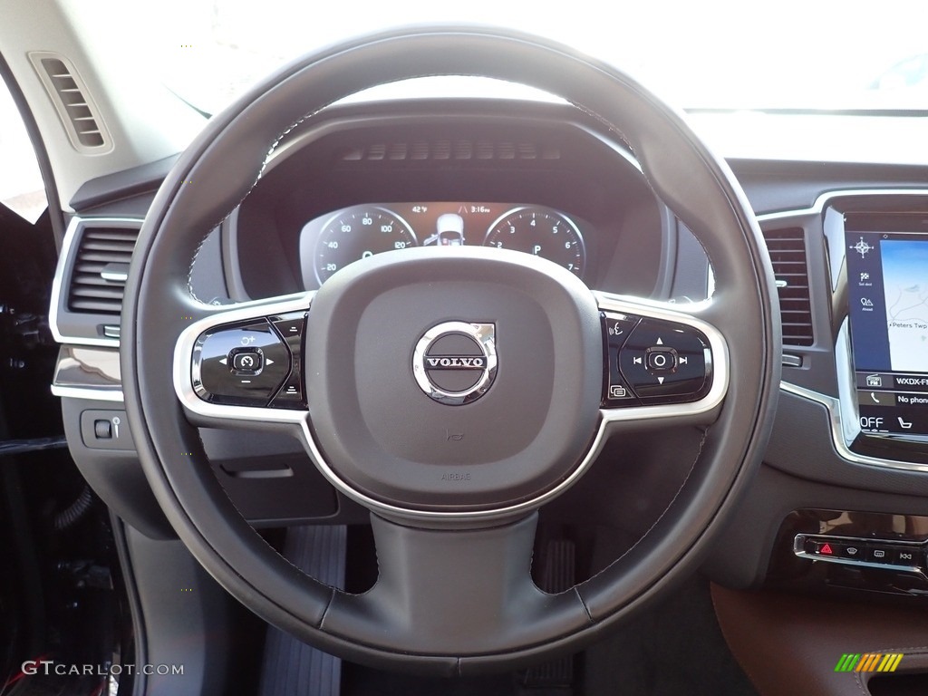 2019 Volvo XC90 T6 AWD Momentum Steering Wheel Photos