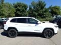 2020 Bright White Jeep Cherokee Altitude 4x4  photo #4