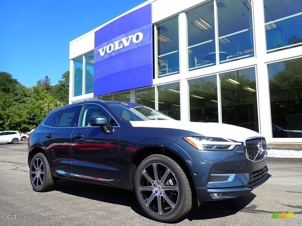 Denim Blue Metallic 2021 Volvo XC60 T5 AWD Inscription Exterior Photo #139286364
