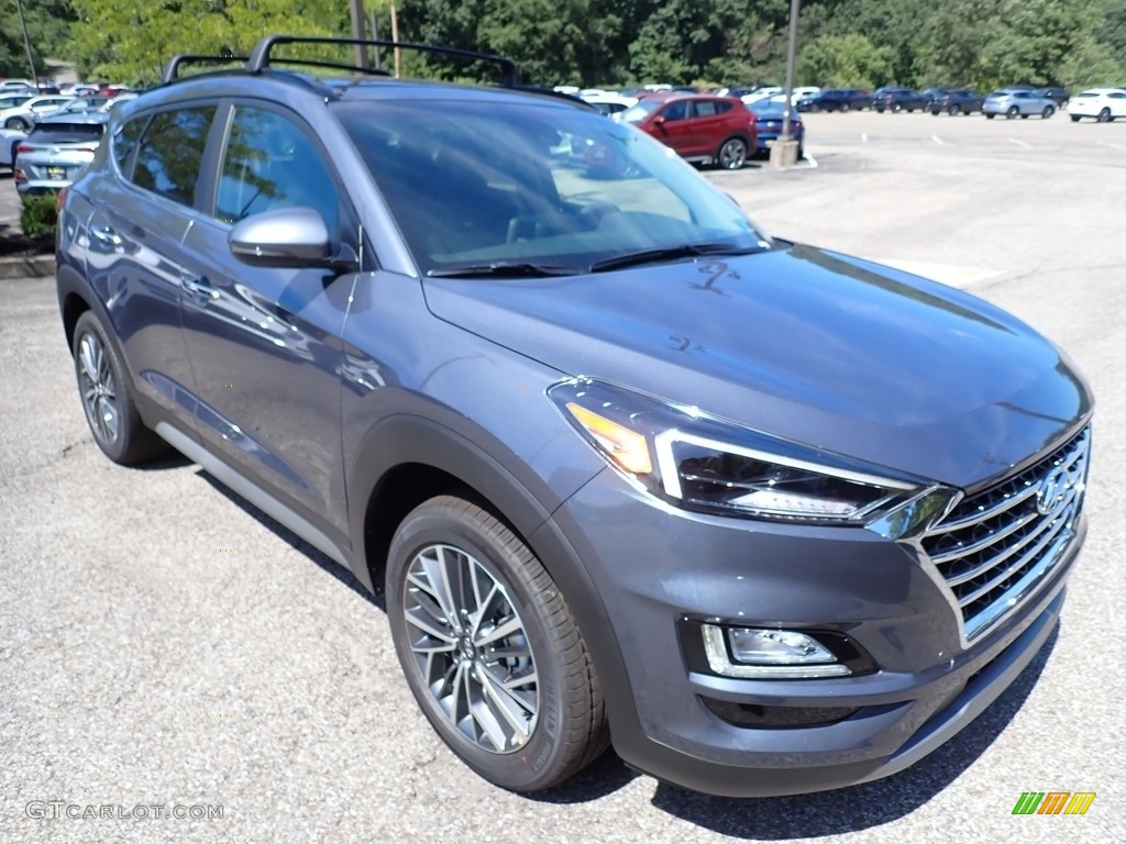 Coliseum Gray Metallic 2021 Hyundai Tucson Limited AWD Exterior Photo #139286391