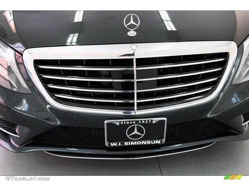 2015 S 550 Sedan - Magnetite Black Metallic / Nut Brown/Black photo #33