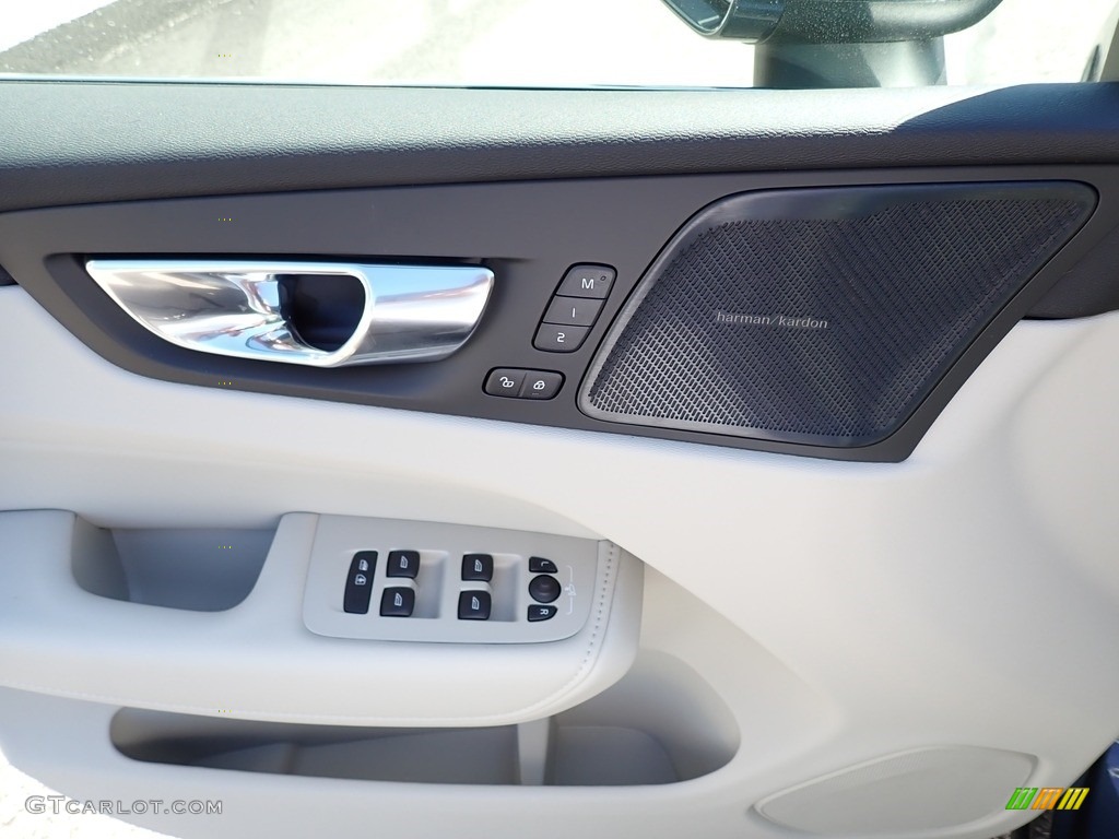 2021 Volvo XC60 T5 AWD Inscription Blonde/Charcoal Door Panel Photo #139286574