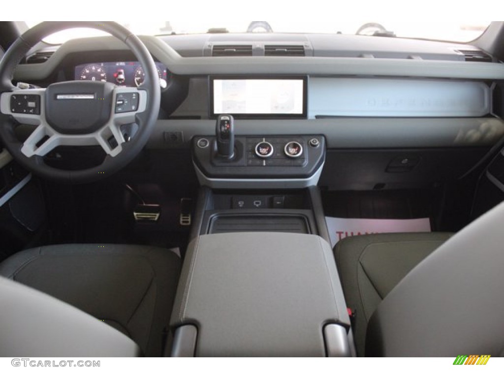 2020 Land Rover Defender 110 SE Khaki Dashboard Photo #139286739
