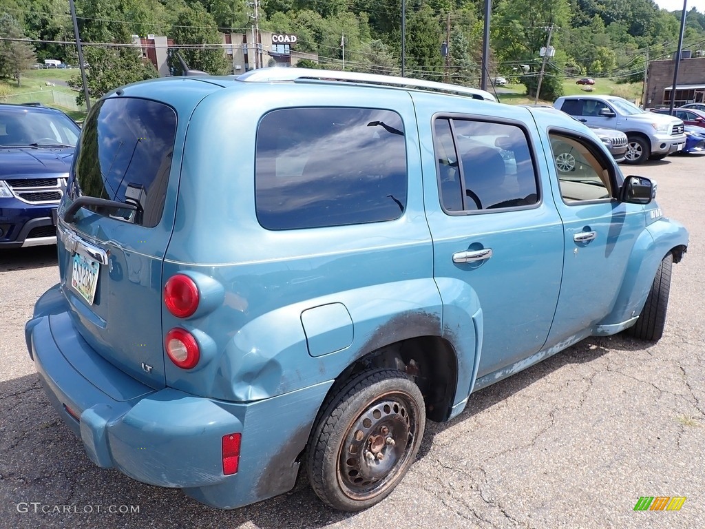 2007 HHR LT - Golden Teal Metallic / Cashmere Beige photo #10