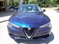 2020 Montecarlo Blue Metallic Alfa Romeo Stelvio Sport AWD  photo #2