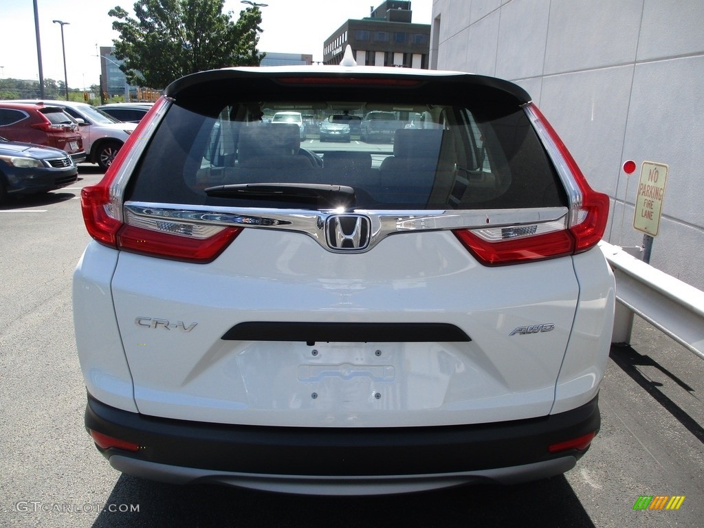 2018 CR-V LX AWD - White Diamond Pearl / Ivory photo #4