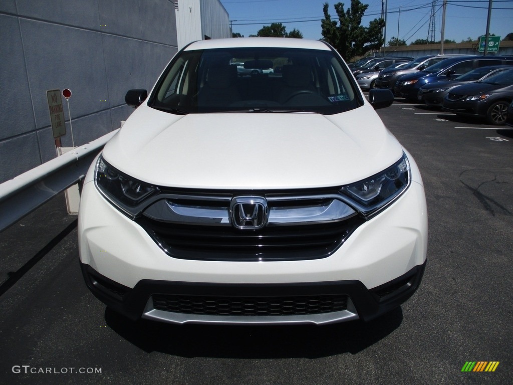 2018 CR-V LX AWD - White Diamond Pearl / Ivory photo #8