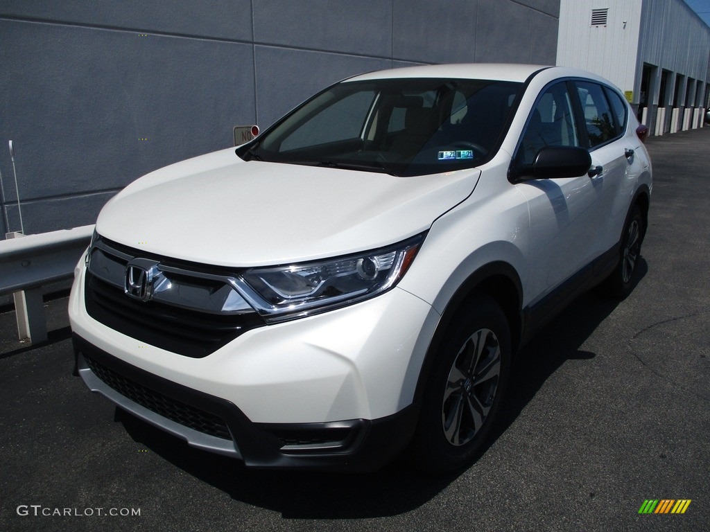 2018 CR-V LX AWD - White Diamond Pearl / Ivory photo #9
