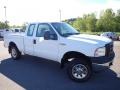 Oxford White - F250 Super Duty XL SuperCab 4x4 Photo No. 2