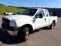 Oxford White - F250 Super Duty XL SuperCab 4x4 Photo No. 7