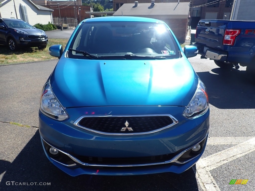 Sapphire Blue 2017 Mitsubishi Mirage SE Exterior Photo #139287792