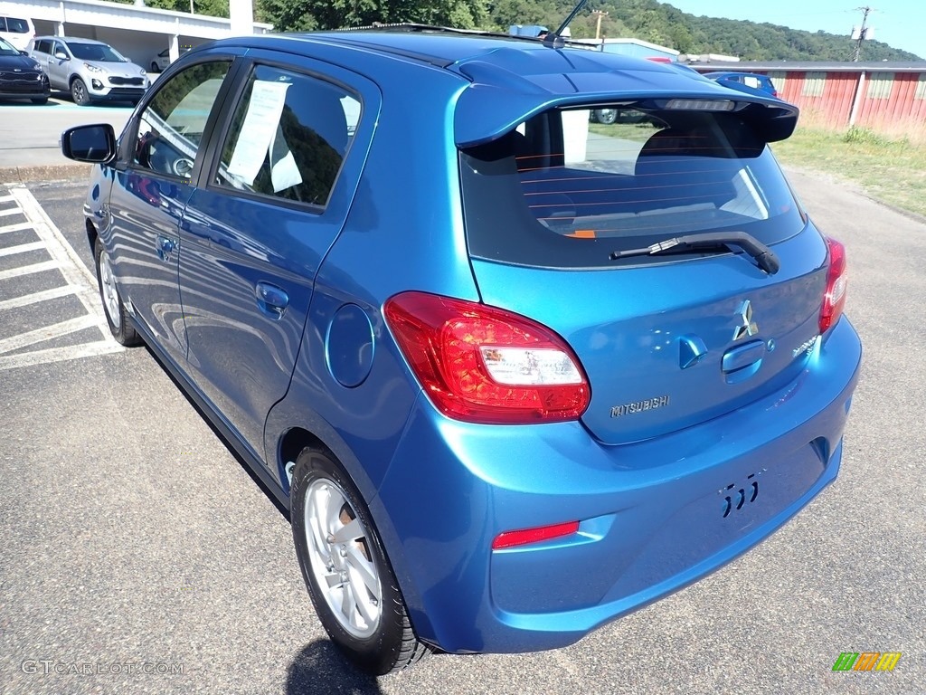 Sapphire Blue 2017 Mitsubishi Mirage SE Exterior Photo #139287852