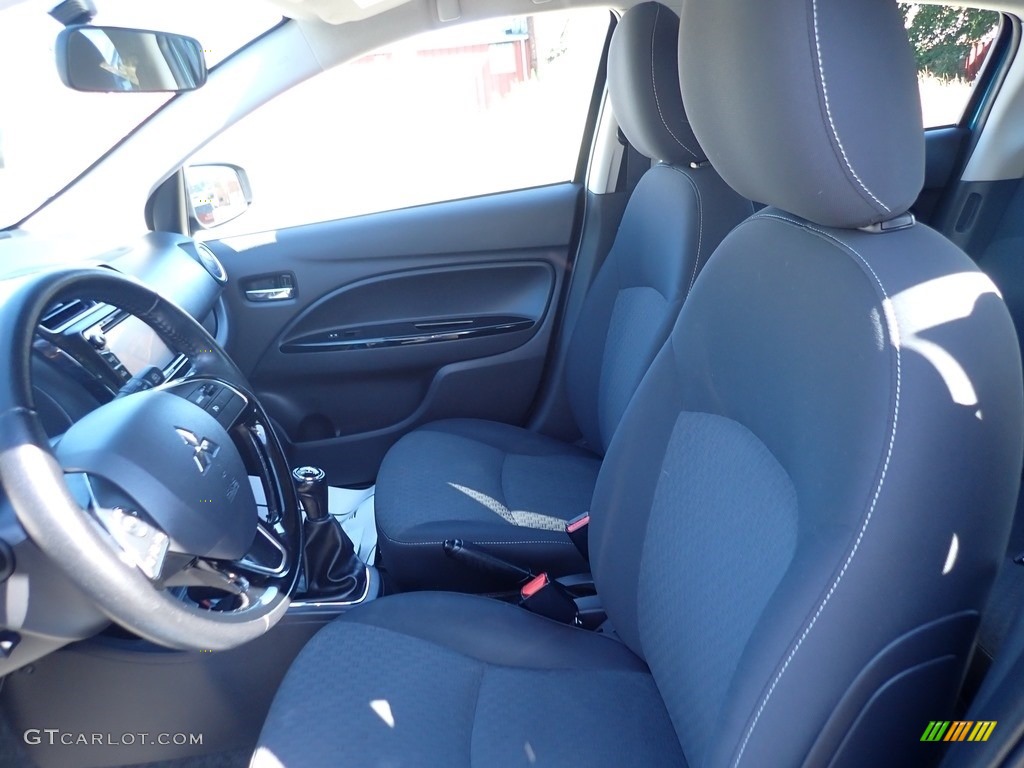 Black Interior 2017 Mitsubishi Mirage SE Photo #139287972