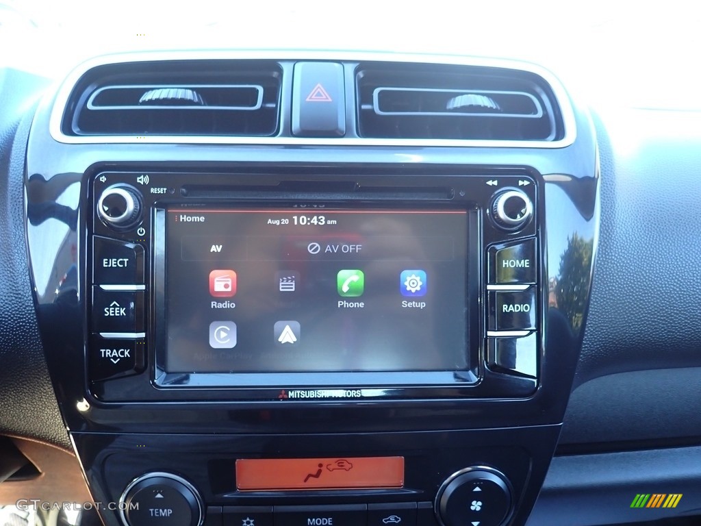 2017 Mitsubishi Mirage SE Controls Photo #139288037