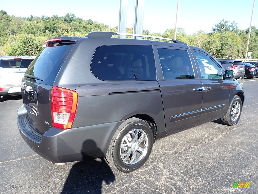 Platinum Gray 2014 Kia Sedona EX Exterior Photo #139288416