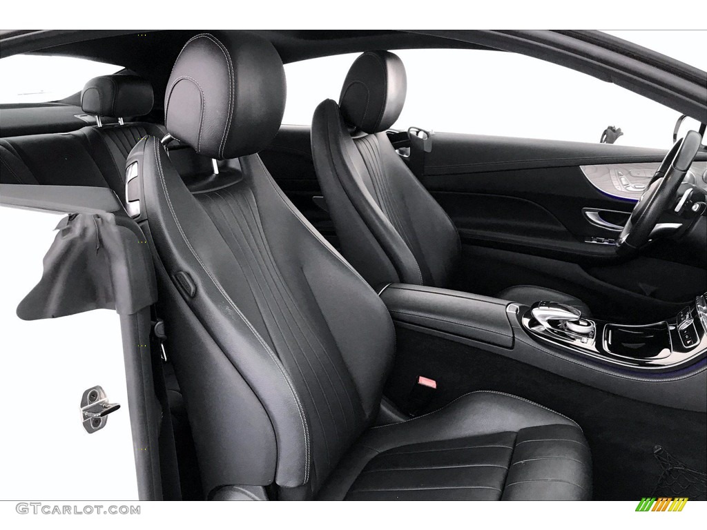 Black Interior 2018 Mercedes-Benz E 400 Coupe Photo #139288896