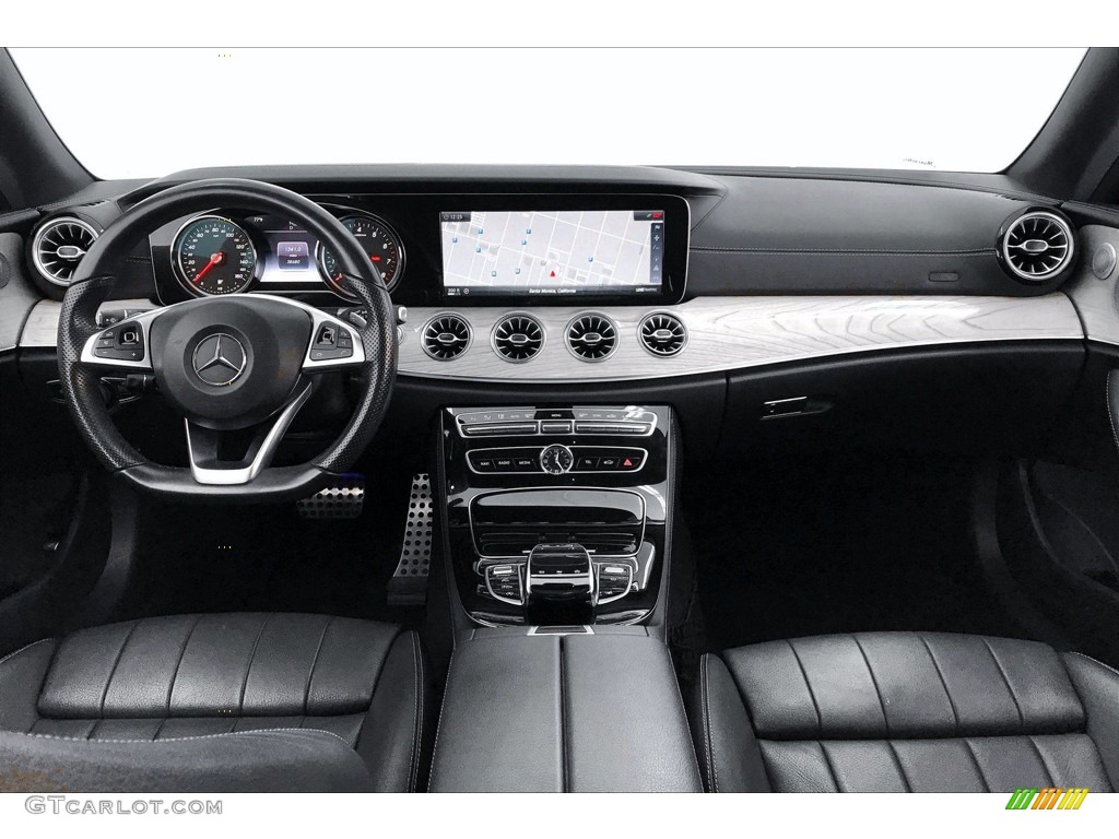 2018 Mercedes-Benz E 400 Coupe Black Dashboard Photo #139289145