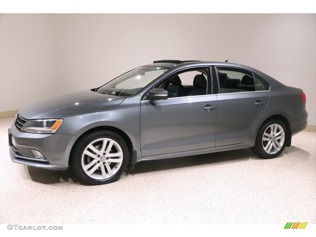 Platinum Gray Metallic 2015 Volkswagen Jetta TDI SEL Sedan Exterior Photo #139289433