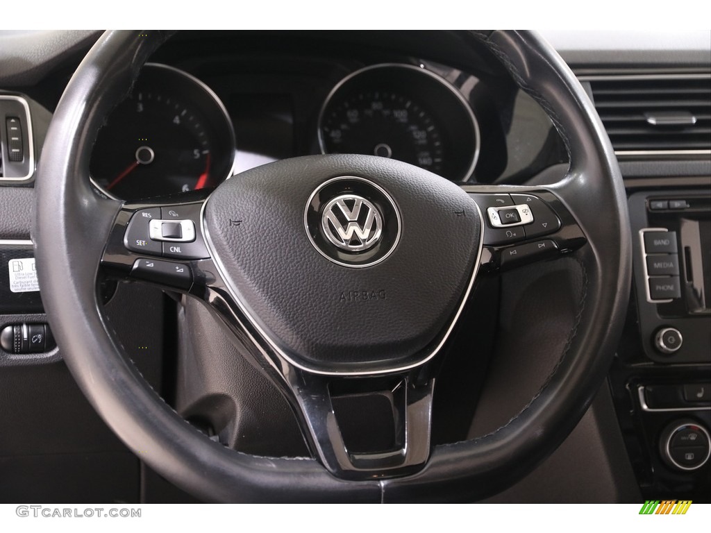 2015 Jetta TDI SEL Sedan - Platinum Gray Metallic / Titan Black photo #7