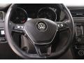 Titan Black Steering Wheel Photo for 2015 Volkswagen Jetta #139289508