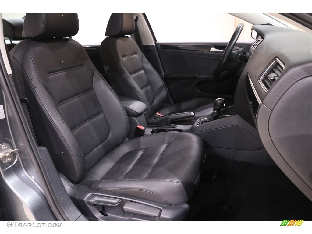 Titan Black Interior 2015 Volkswagen Jetta TDI SEL Sedan Photo #139289610