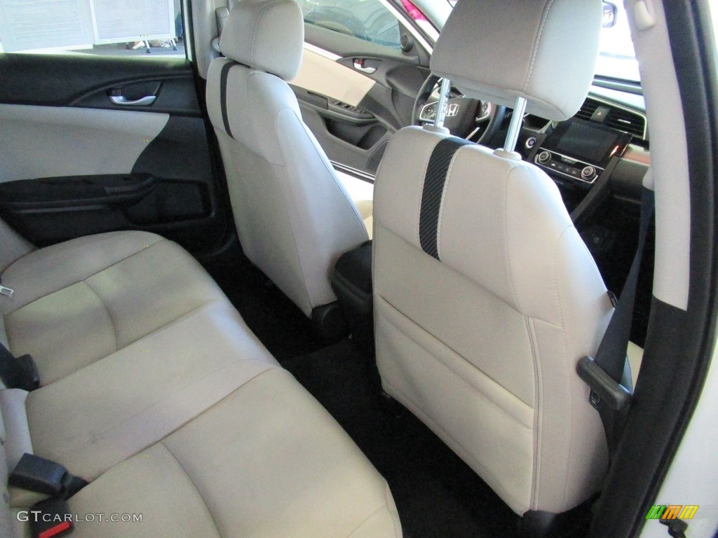 Ivory Interior 2017 Honda Civic EX Sedan Photo #139290150