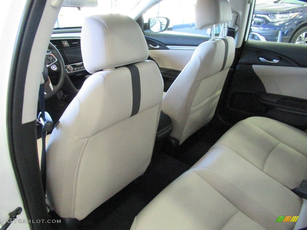 Ivory Interior 2017 Honda Civic EX Sedan Photo #139290240