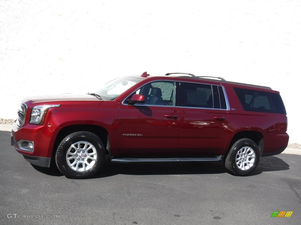 2019 Yukon SLT 4WD - Crimson Red Tintcoat / Jet Black photo #2