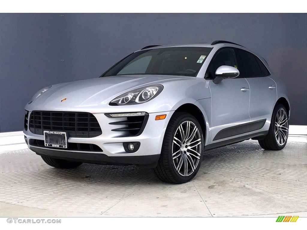 Rhodium Silver Metallic 2015 Porsche Macan S Exterior Photo #139291429