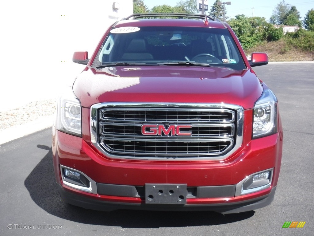 2019 Yukon SLT 4WD - Crimson Red Tintcoat / Jet Black photo #7