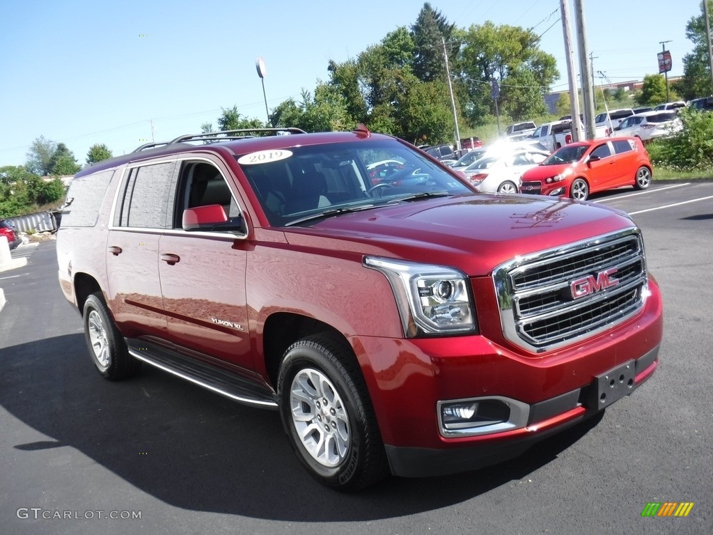 2019 Yukon SLT 4WD - Crimson Red Tintcoat / Jet Black photo #8