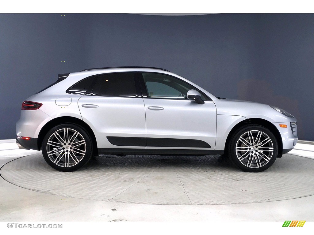 2015 Macan S - Rhodium Silver Metallic / Black photo #14